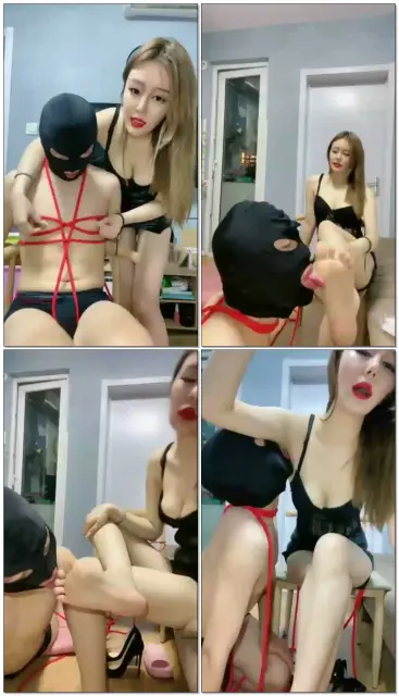 【可可大大】虐乳骑马口水脚耳光深喉舔腋下骑脖子刺激全面调