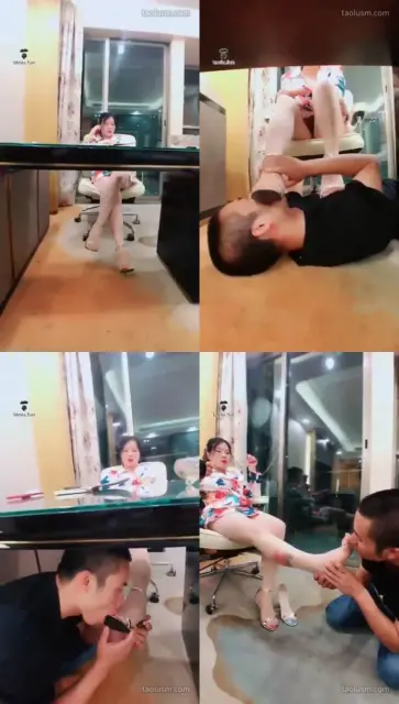 【瑾玲女王】女总裁办公司玩男员工