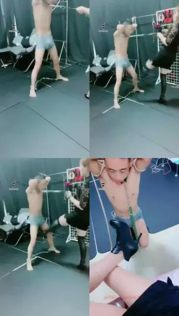 【清墨S】重度踢裆高跟鞋长靴子