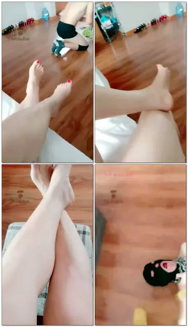 【灵犀女ss】早起舔舔脚，心情一天好