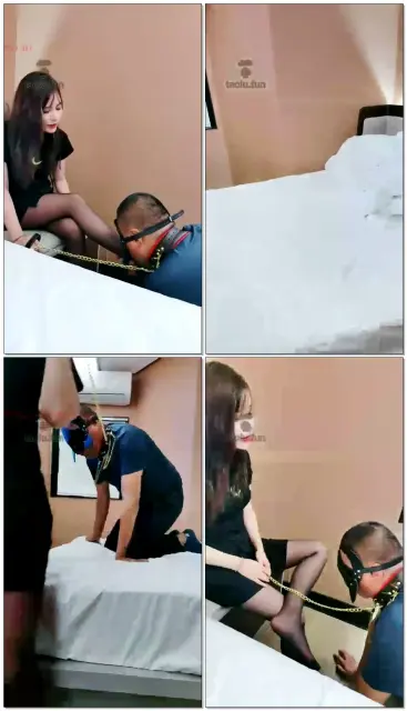 【悠悠S】剧情：表哥恋上我的黑丝，甘愿做奴