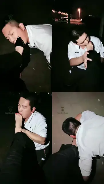 【林夕女王】好几个月没被妈妈调教过的贱狗，户外疯狂用舌头清理妈妈的高跟鞋