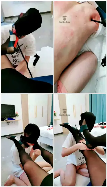 【郭照Queen】清理鞋底，按摩虐乳SP