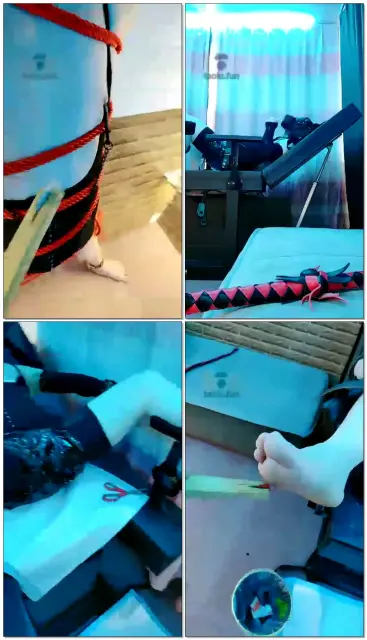 【东营天香百合】新调教室初体验，十字架，电动椅子