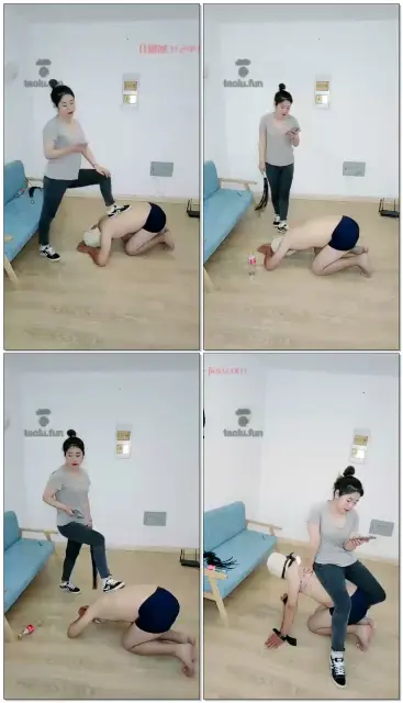 【雪儿S】耳光踩踏鞭打游戏