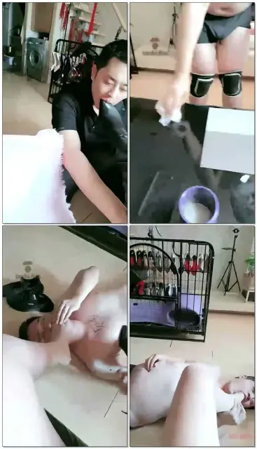 【林夕女王】赏赐贱狗一夜的圣水和晨尿