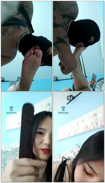 【蕊闻女神】脚丫痒了给我好好舔