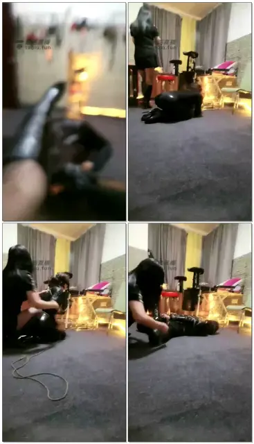 【雾凌霜寒S】全包捆绑皮靴虐女m