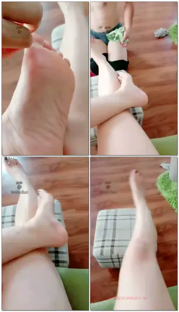 【灵犀女ss】日常脚奴伺候着-续