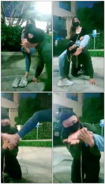 【猫熙S&悠悠S】户外双s刺激调骚狗