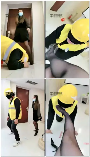 【糖糖S】（开发）找茬素人外卖小哥跪下才不投诉