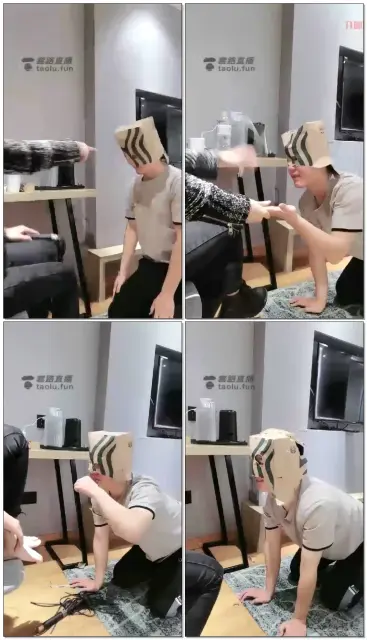 【欣桐S】好久没玩的狗涨能耐了，给我闻鞋窝！