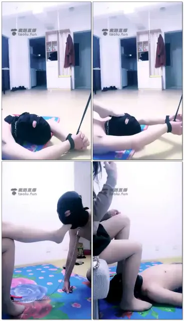 【千寻小主】午夜场调狗舔丝袜（三）