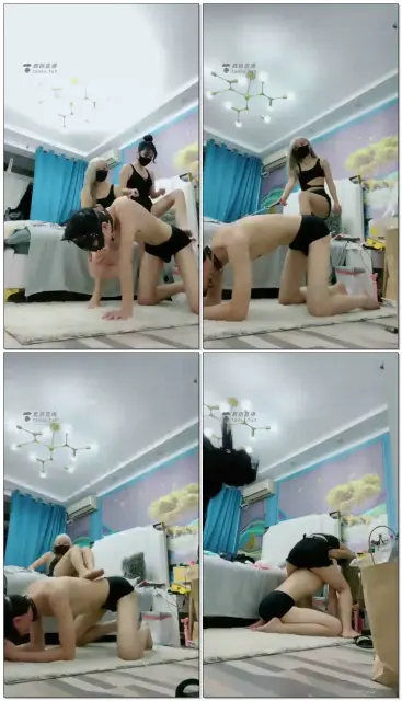 【悠悠S&猫熙S】双s淋喝圣水，疯狂脚sp，舔脚