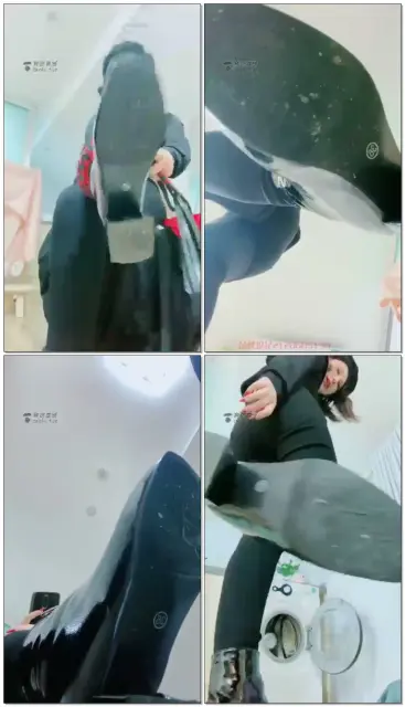 【芭比学生主】牛仔裤皮靴红绿灯