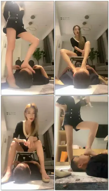 【伊茜】鞋耳光+脚耳光+裸足深喉