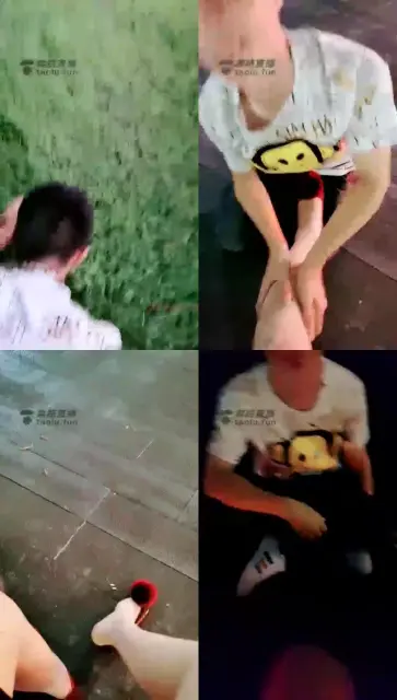 【郭照Queen】晚上户外遛狗玩乐