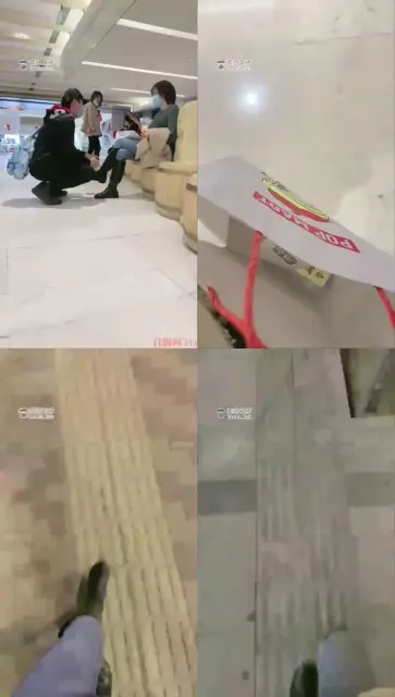 【美离子】商场素人推销鞋油