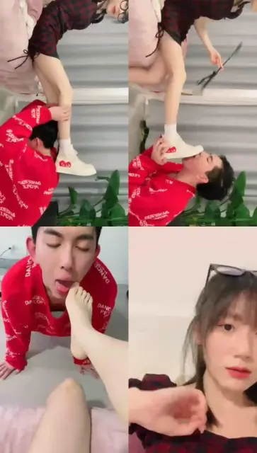 【戴戴】玩半小时舔足 口水 聊半小时 