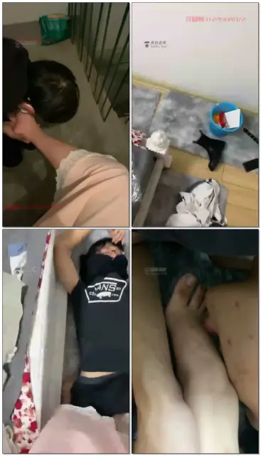 【西怡S】户外小美女睡衣靴子抓小偷，把小偷教训变成家奴