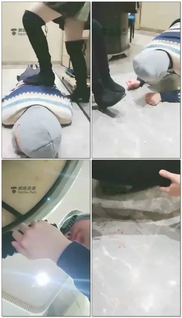 【Vinnie维妮】双s海底捞公调，超卖力舔鞋底+电击