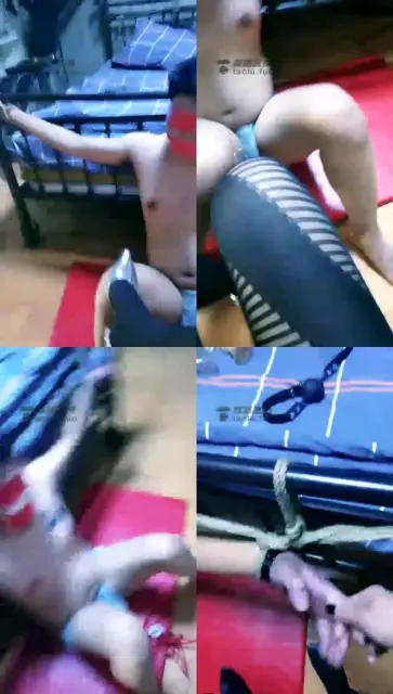 【红纱女王】教室玩会,剥夺感官虐狗