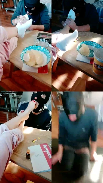 【灵犀女ss】家奴伺候棉袜，暴抽耳光