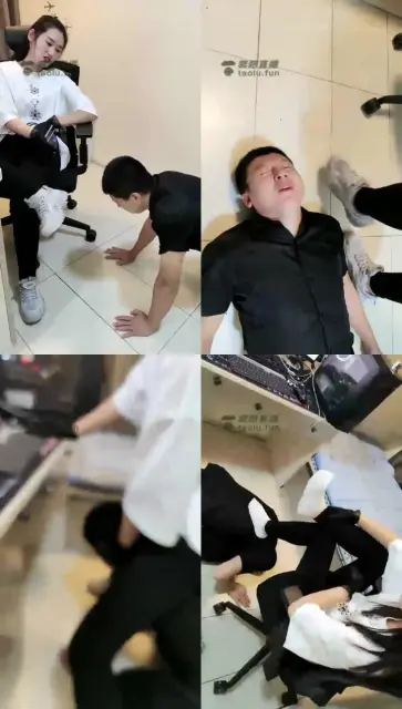 【涵涵11s】惩罚迟到家奴揪耳朵踩踏吐口水