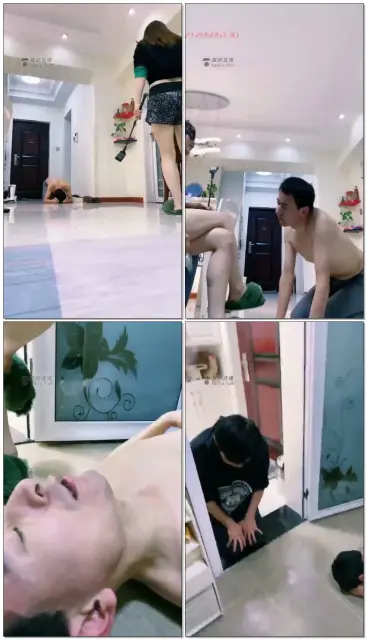 【乔安S】吃厕纸的狗，吃主人口水都是浪费（画面卡顿）