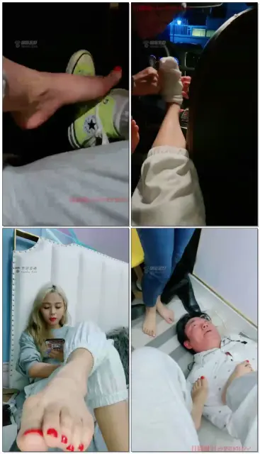 【猫熙S】深喉舔脚耳光口水舔靴