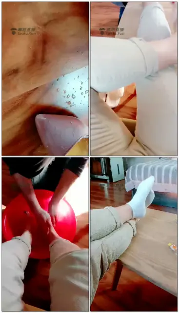 【灵犀女ss】天冷了棉袜棉拖脚奴一起上