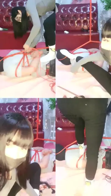 【夏夏绳缚S】鞭打羞辱捆绑