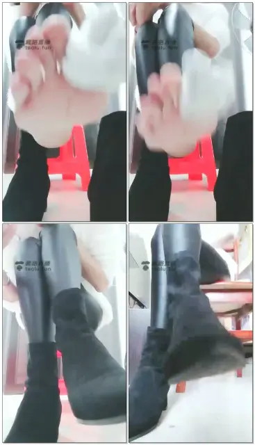 【多多S】第一视角香棉袜贴屏来舔吧