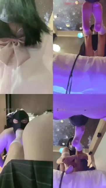 【阿月】贪婪舔吃超薄白丝脚