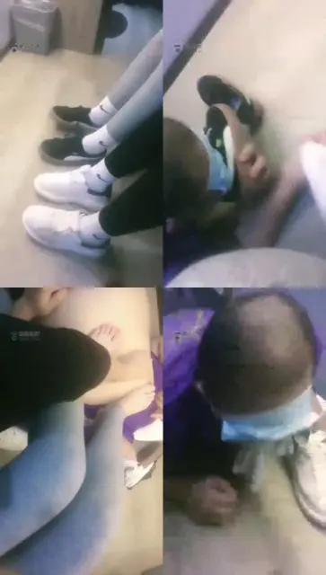 【女M安蔓】新开发两个小姐姐玩我（夫），原味棉袜很香，舔脚深喉，圣水