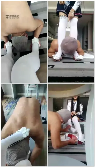 【白月光S】当口嗨狗被关禁闭之后-白丝公主鞋羞辱