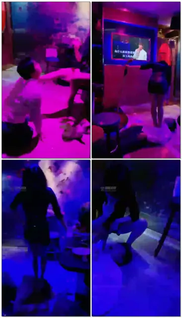 【悠悠S】超劲爆KTV呕吐物，鼻涕，舔脚，踩踏