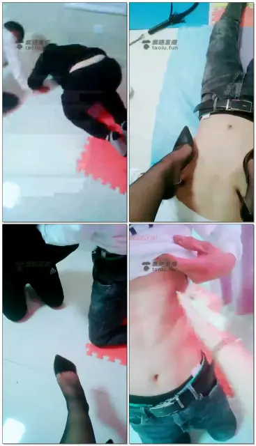 【聊城魅影S】二公一母三狗给主过生日，圣水，耳光，舔鞋，很开心