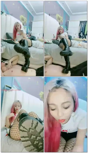 【猫熙S】踩踏跳踏踢裆网袜诱惑