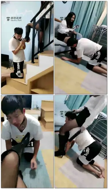 【涵涵S】玩玩第一次现实的小枚，楼梯口高高在上