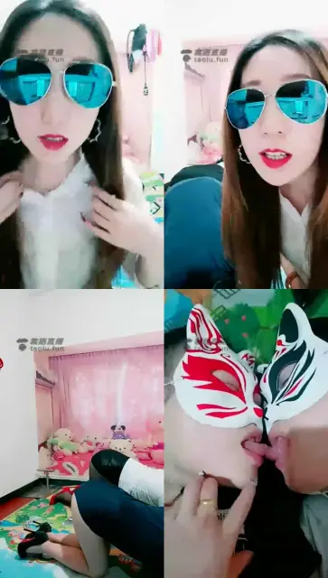 【梦幻Abby】黑丝调教双女奴