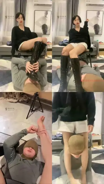 【伊茜】帅气黑长靴脚垫，清洁鞋底和肉丝