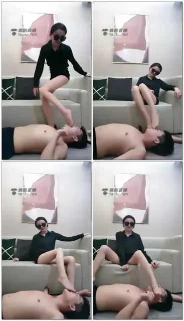 【糖糖M】舔脚踩踏讨好苏曼女神