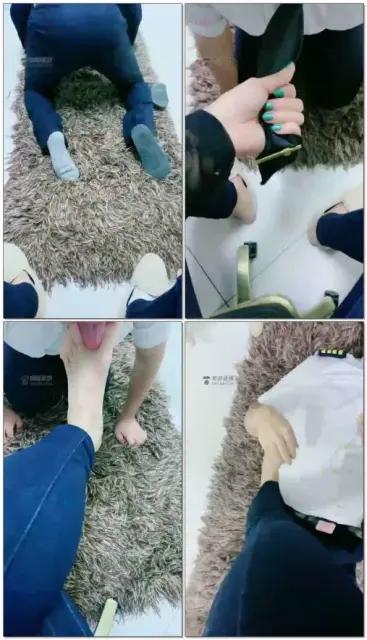 【短发S】羞辱飞行员狗，又乖又卖力，棉袜棉拖白皙脚