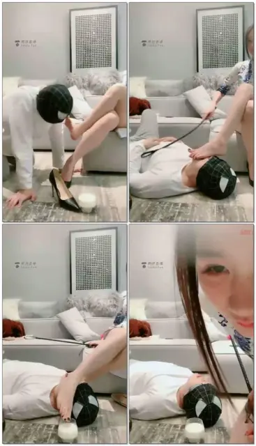 【久玄S】旗袍美女高跟美足调狗