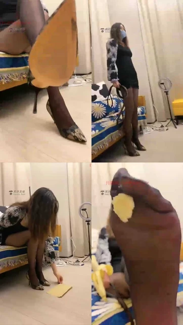 【桑爷S】黑丝高跟第一视角（动态摄像，身临其境）