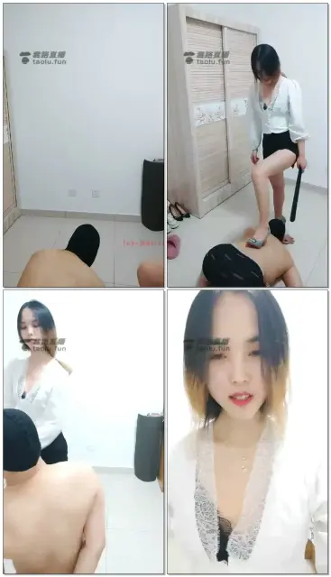 【奈奈s】重度耳光踩踏，把狗打到想退圈