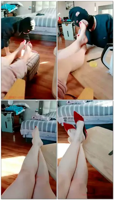 【灵犀女ss】愿意做奴还是做狗？狗狗吃饭