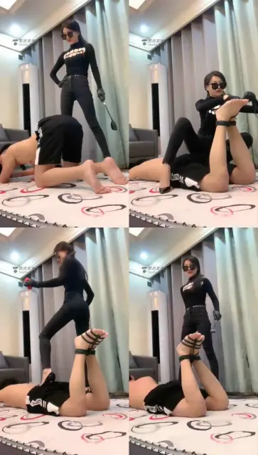 【苏老师苏曼S】惩罚骚糖糖滴蜡鞭打捆绑打狗