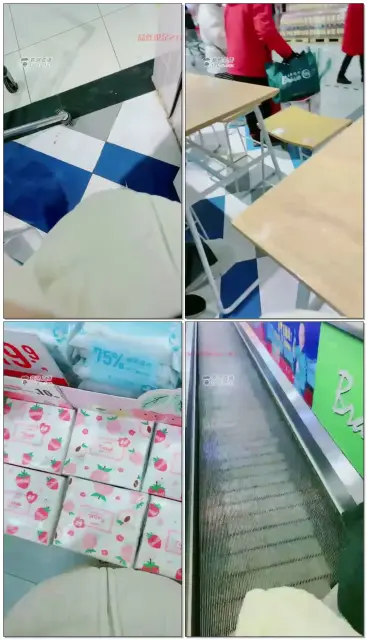 【美离子】假扮孕妇套路素人